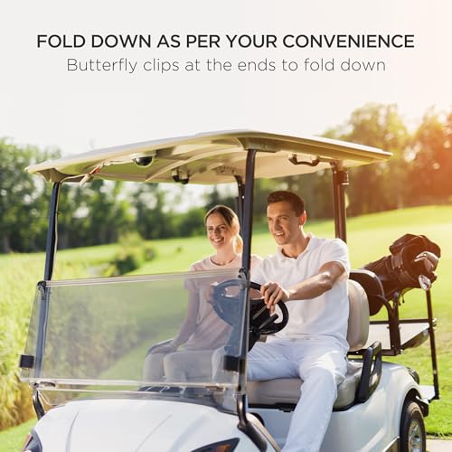 ZivPlay EZGO TXT 1995-2013 Golf Cart Windshield Replacement with UV Protection