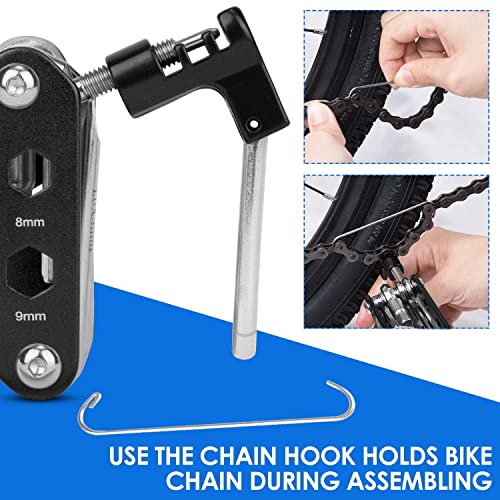 14 in 1 Bike Repair Tool Kit & Saddle Bag - Multitool for Cycling