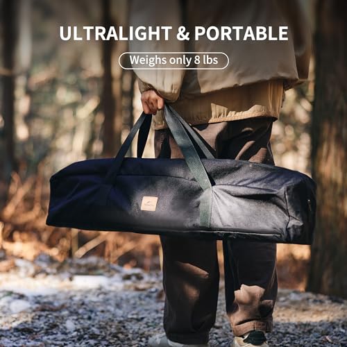 Ultralight Aluminum Camping Table with Foldable Design and IGT System for Outdoor Cooking and Picnic