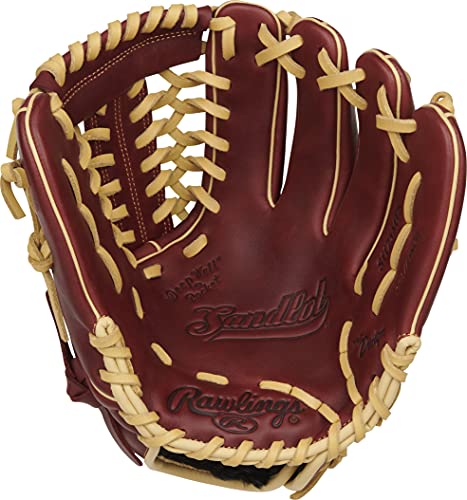 Rawlings Sandlot Series 11.75 Inch Baseball Glove Modified Trap-Eze Web Right Hand Throw