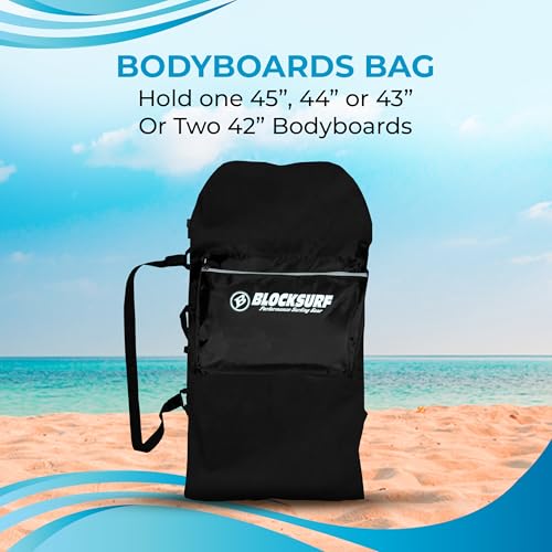 Waterproof Bodyboard Bag for 2 Boards - Heavy-Duty Beach Gear Backpack