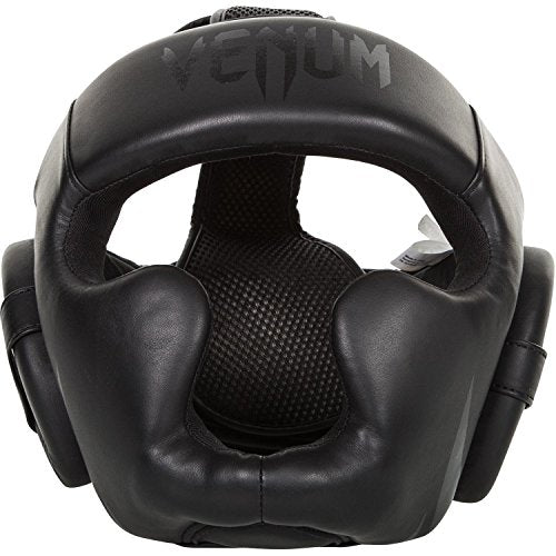 Venum Challenger 2.0 Boxing Headgear - Black, Lightweight, Contoured Foam
