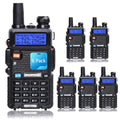 Baofeng UV-5R Dual Band Ham Radio 6 Pack with 5W 1800mAh Batteries