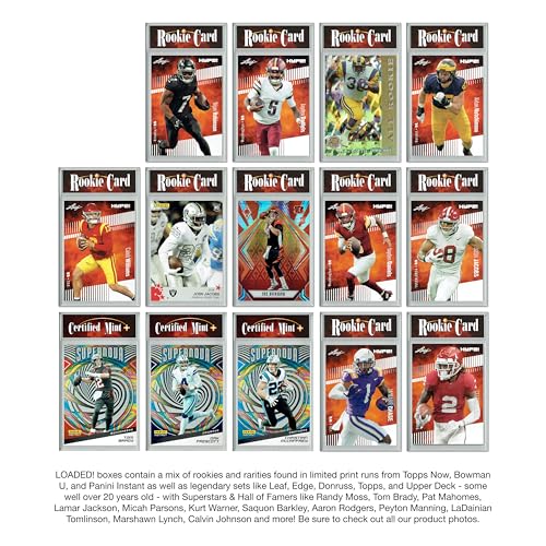 Football Rookie Card Collection - 4+ Rarities & Hall of Famers | Certified Mint+