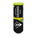 DUNLOP Grand Prix Extra Duty Hard Court Tennis Balls - 3 Ball Can (4 Cans)