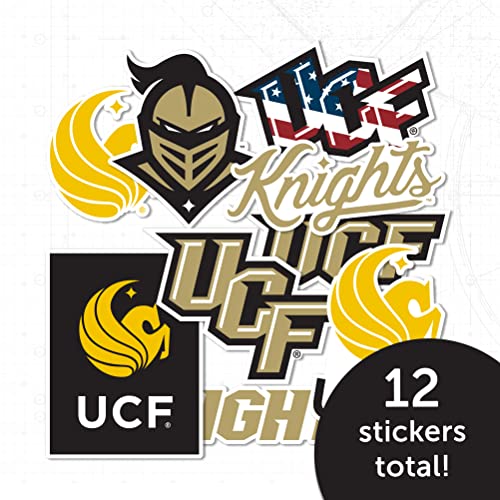 UCF Knights Campus Spirit Vinyl Sticker Decal for Water Bottles & Laptops