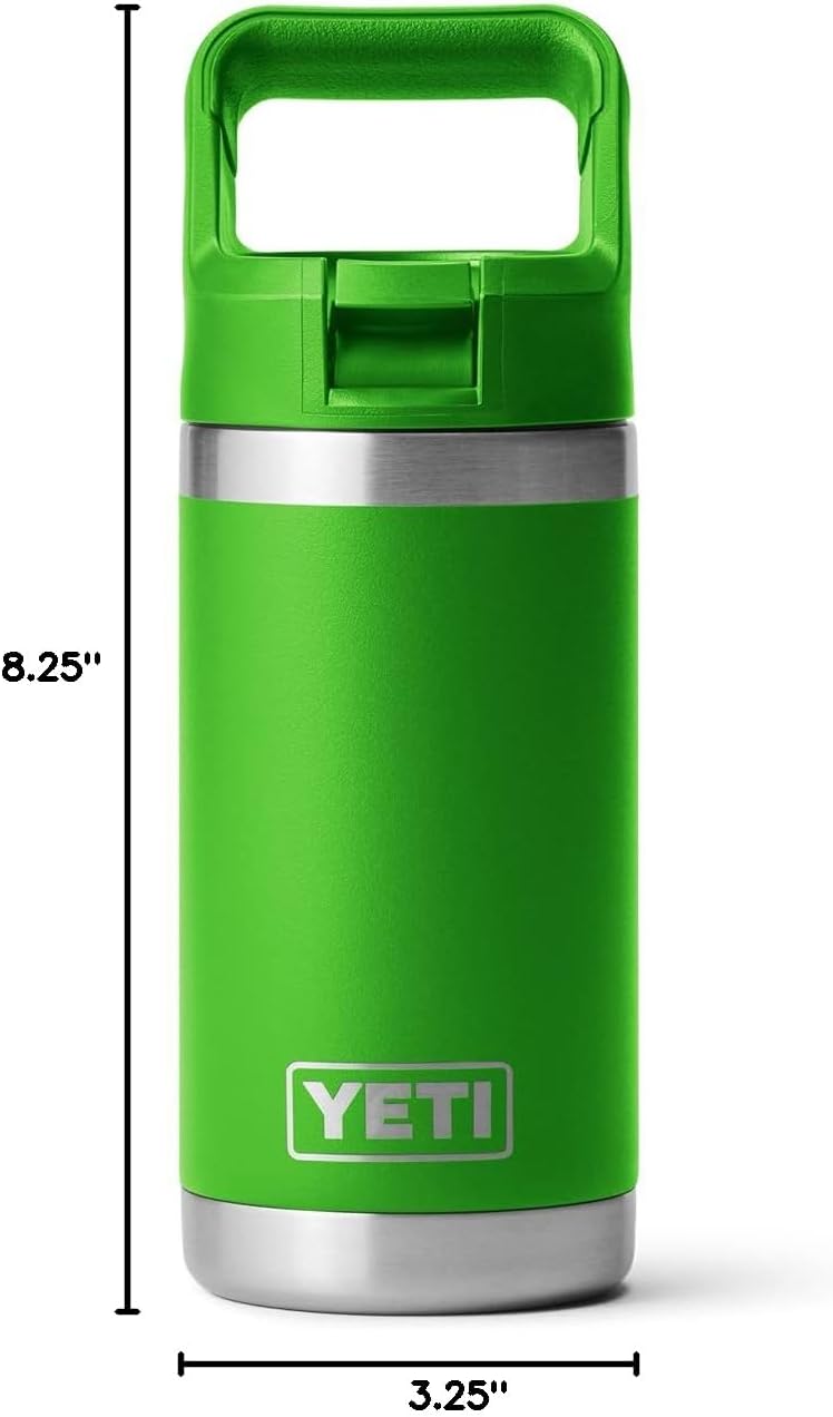 YETI Rambler Jr. 12 oz Kids Bottle - Durable Design with Straw Cap for Easy Hydration