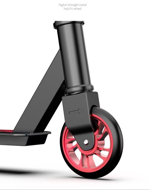 Trick Pro Scooter Quality Stunt Scooter for Kids 8 Years and Up Adults Complete Kick Scooter for Intermediate,Beginner,Advanced and Professional Rider Teens Cool Scooter Freestyle Tricks Black