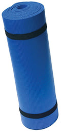 Harbinger Ribbed Durafoam Exercise Mat 5/8-Inch, Blue