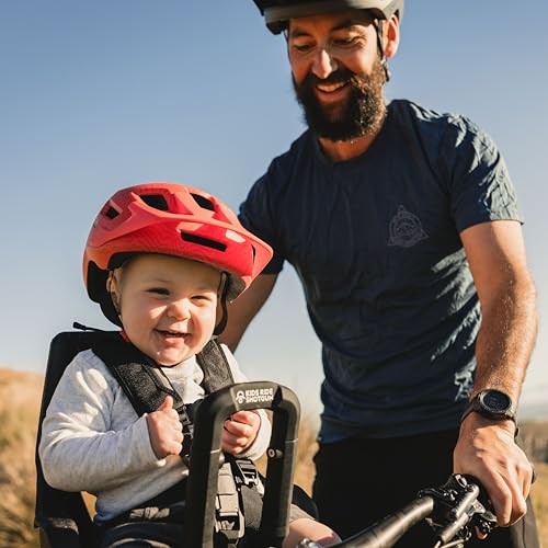 SHOTGUN Pro EVO Kids Bike Seat & Handlebar Combo for Mountain Bikes - Front Mounted, Adjustable, for Ages 2-5