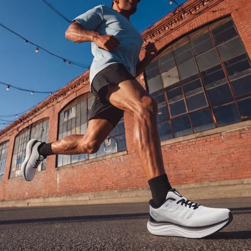 K-Swiss Men's Shadx Running & Walking Sneakers - White/Grey/Black, Size 11