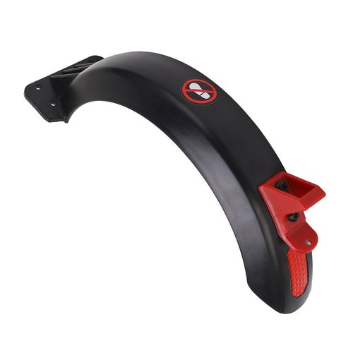 Akozon Scooter Rear, Scooter Rear Mud Guard with Hook Reflective Strip Plastic Scooter Accessory for GOTRAX GXL V2 Rainy Day Scooter Accessories