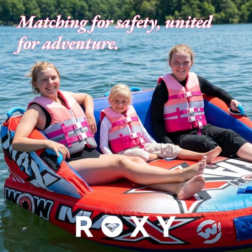 Roxy Women's Orange Small Life Jacket - USCG Approved Watersports Vest
