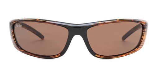 Hobie Cabo Sport Polarized Sunglasses for Men - Hydroclean 360 Polarized, Anti-Fog Gasket UV Protection - Mens Sunglasses, Sun Glasses Gift for Men - Wood Grain Frame, Copper Lens