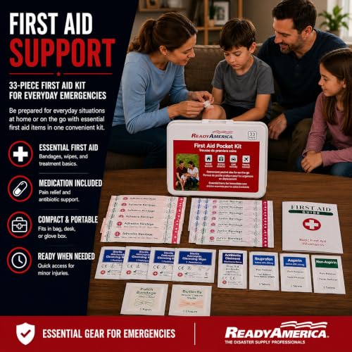 Ready America Deluxe 2-Person 3-Day Emergency Backpack Kit