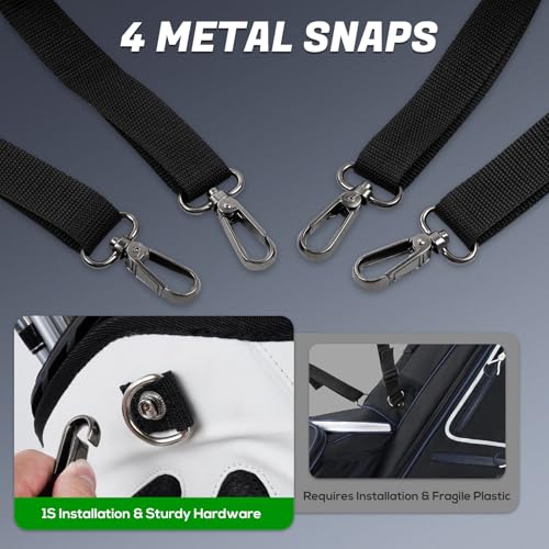 Golf Bag Straps Double Shoulder Replacement Sailcloth USA Flag