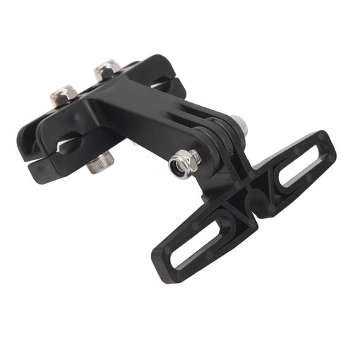 Cryfokt Electric Tail Light Bracket, ABS Stainless Steel Bike Rear , Secure Attachment, Tail Light Saddle Seat Mount Holder for Cycling Enthusiasts