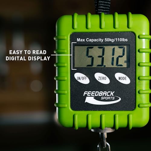 Feedback Sports Expedition Digital Scale 50kg for Backpacking, Cycling & Luggage