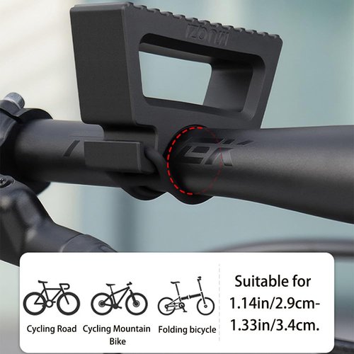 CHENSHUO Bicycle Repair Handlebar Braket,Bicycle Repair Stand Handlebar Stabilizer,Bike Handlebars Jack Stands,Fits 1.14 to 1.33in,2 Pieces. Black