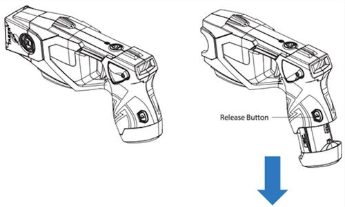 TASER by Axon OEM Tactical Performance Power Magazine (TPPM) with Pinky Extender for X1, X2, X26P – Enhanced Grip and Extended Battery Life