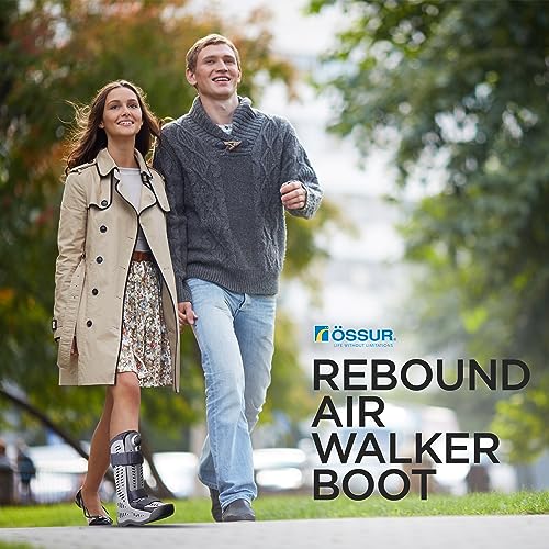 High Top Large Rebound Air Walker Boot for Broken Foot & Sprained Ankle - Supports & Compression