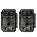 Meidase 2 Pack Trail Camera P70, 64MP HD Night Vision, Waterproof, Motion Activated