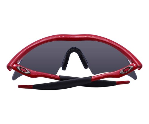 SAUCER Replacement Nose Pieces Pads & Earsocks Temple Sleeve Rubber Kit for Oakley M Frame Heater | Hybrid | Strike | Sweep Sunglass - Black