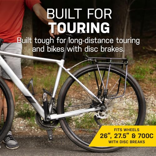 Topeak Super Tourist DX Rear Bike Rack for Disc Brake Bikes - Current Model