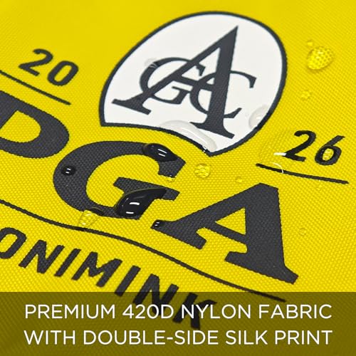 Grand Slam 2026 Mini Golf Flags 6x8 Inch, 4 Pack - Exclusive Tournament Design