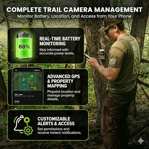 TACTACAM Reveal Pro 3.0 Cellular Trail Camera with No-Glow IR, Wi-Fi & Solar Panel
