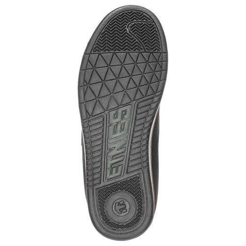 Etnies Kingpin Men's Skateboarding Shoe Classic Puffy Sustainable, Comfortable & Durable Footwear with Die-Cut EVA Insole - Black/Green/Gum - 9.5