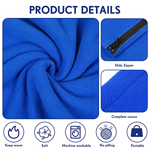 Mixweer 3-Pack Fleece Sleeping Bag Liners - Assorted Colors, 75 Inch