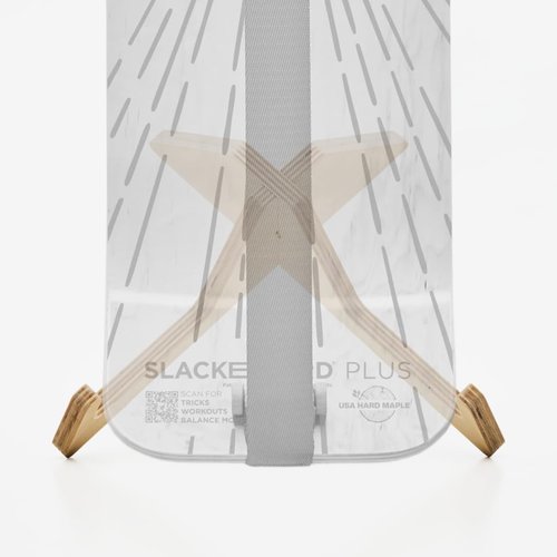 GIBBON SlackBoard Accessories - 60” Standing Pole for Balance Training | 52 Exercise Cards Deck