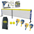 Youth Pickleball Set with Net Paddles and Balls for Kids Ages 5-12