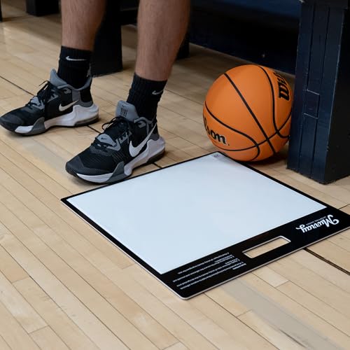 Basketball Sticky Mat - Courtside Premium Shoe Grip & Traction Sheets - 19x19 Inches - Variation: Basketball Sticky Mat