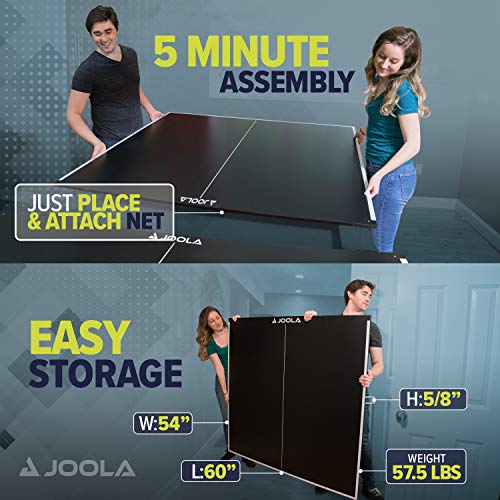 Ping Pong Conversion Top with Net Set for Billiard Tables - Full Foam Back - Standard Size