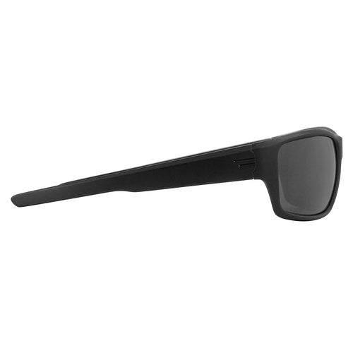 TOROE Performance Eyewear FIELD All Black Sports Polarized Sunglasses with Hydrophobic Coating Polycarbonate AR Lenses (Matte Black | Black Emblem, Black (C3))