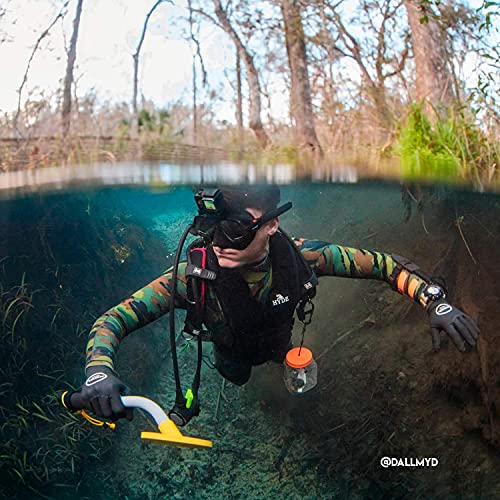 Octomask Frameless Dive Mask with GoPro Mount Low-Volume Snorkeling Gear
