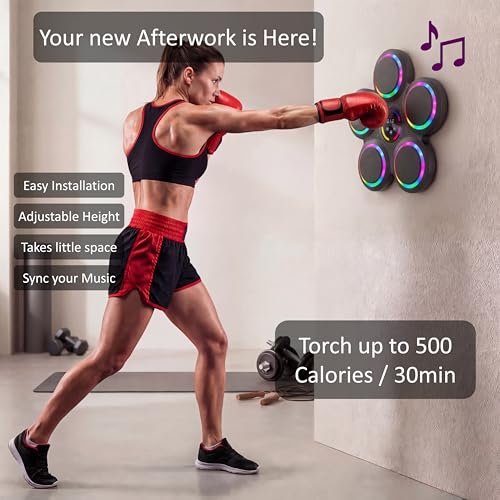 VARRANI 2026 Wall-Mount Boxing Machine with Gloves for Adults & Kids