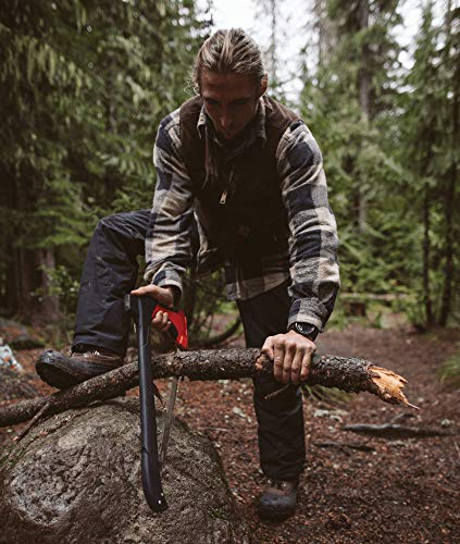 Zippo 3-in-1 Camping AxeSaw with Saw Blade & Mallet | Portable Multi-Tool