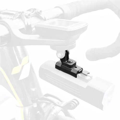 NELboNs Bike Light Adapter Mount Compatible with Rock bros R3-1000 Headlights,Flashlight Adapter for Bike GPS Computer Bracket,Headlight Holder