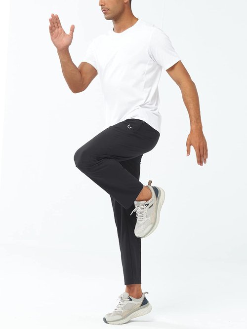 NORTHYARD Men's Athletic Joggers - Lightweight Running Pants with Zipper Pockets | Casual Gym Wear