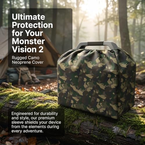 Neoprene Protective Cover for Monster Vision 2 Camo Smartphone Case