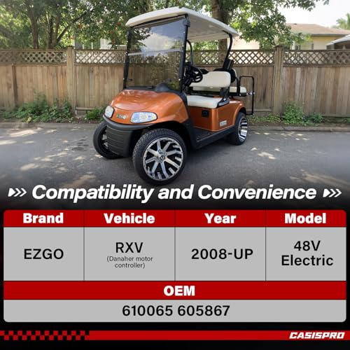 48V Electric Golf Cart Brake for EZGO RXV 2008-UP Replacement