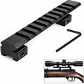 Gotical 11mm Dovetail to 20mm Picatinny Weaver Rail Mount Adapter 10 Slots Tactical Aluminum Alloy for Air Gun Rifle Scope (Pack of 1-10 Slots Rail Only)