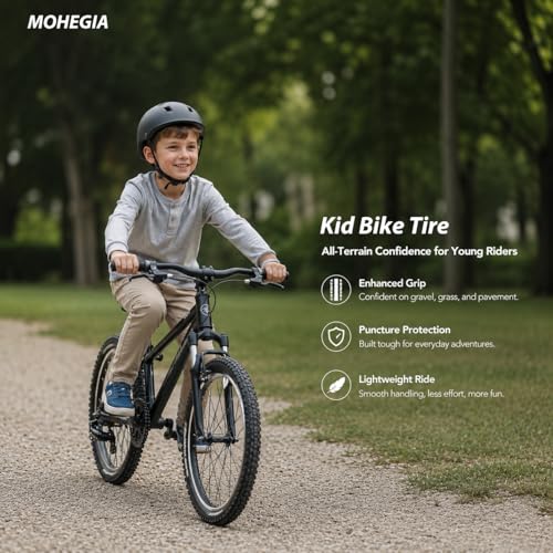 Kids Bike Tire 16x2.125 Inch Folding Replacement Bicycle Tire for MTB BMX