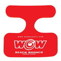 Wow Sports Foam Water Saddle Float - Red, Hands-Free Pool Seat