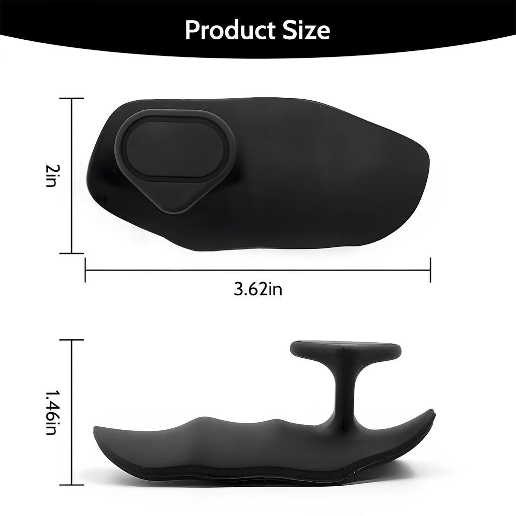 Workout Grips Rubber fitness grip fingerless gloves, unisex,anti slip and anti sweat rubber fitness grip, suitable for weightlifting, pull-up, gym training, essential for fitness (Black)