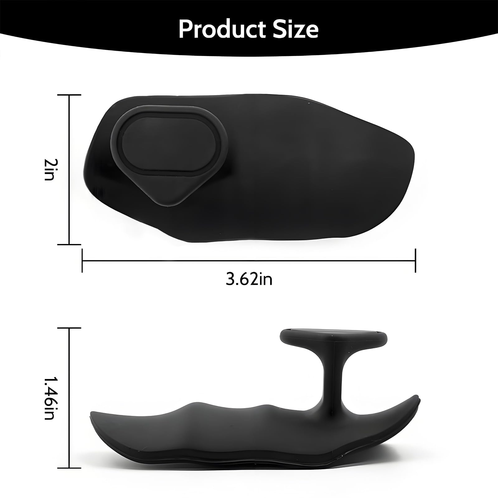 Workout Grips Rubber fitness grip fingerless gloves, unisex,anti slip and anti sweat rubber fitness grip, suitable for weightlifting, pull-up, gym training, essential for fitness (Black)