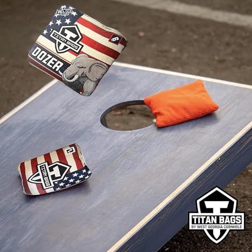 WGC Titan Bags Dozer ACL Cornhole Bags 'Merica' Set of 4 - Speed 2/6